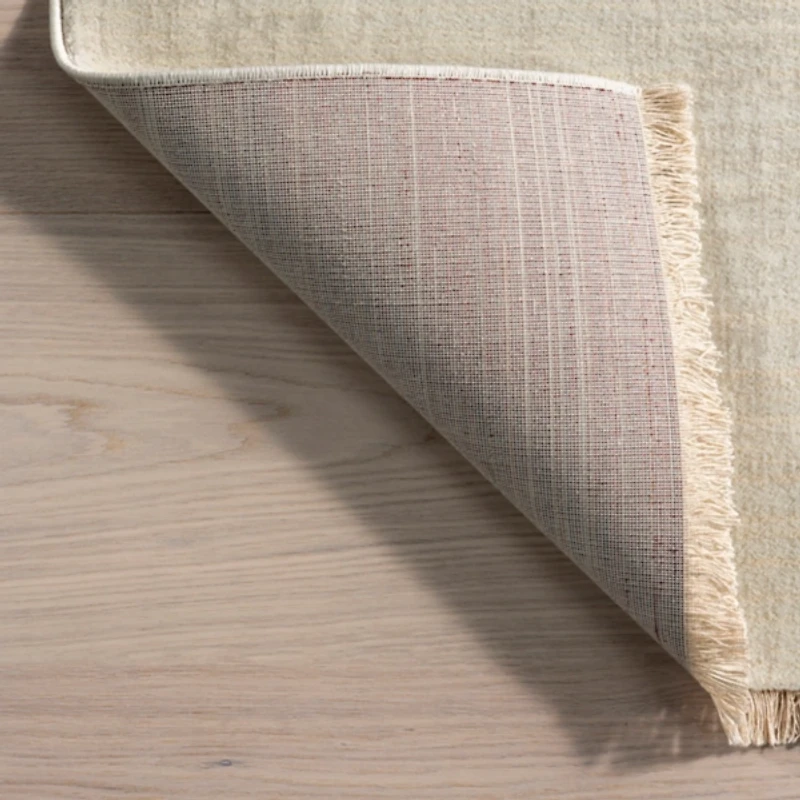 Aspen Checkerboard Fringed Area Rug