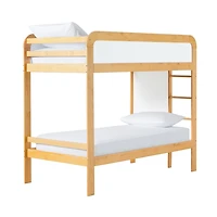 Natural Wood Adyn Twin Bunk Bed