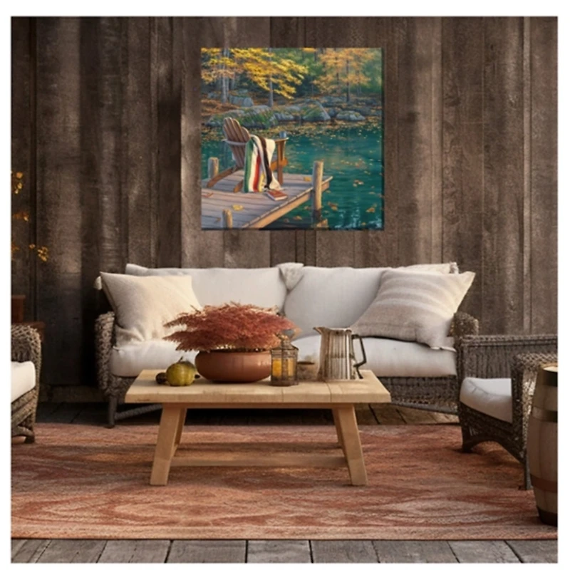 Alone Time Outdoor Canvas Art Print