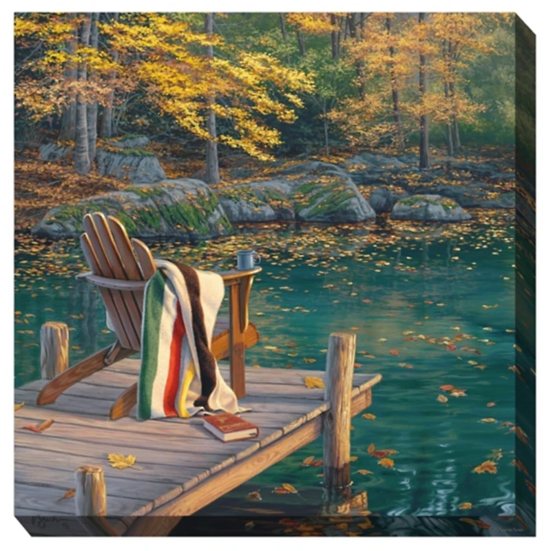 Alone Time Outdoor Canvas Art Print