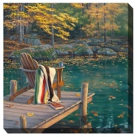 Alone Time Outdoor Canvas Art Print