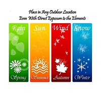 Summit Creek Outdoor Canvas Art Print