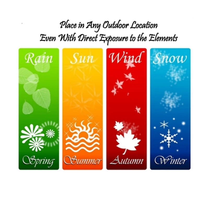 Floral Farmstead Outdoor Canvas Art Print