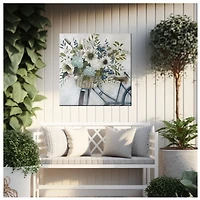 Brimming Basket Outdoor Canvas Art Print