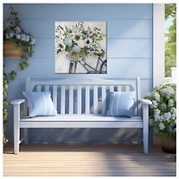 Brimming Basket Outdoor Canvas Art Print
