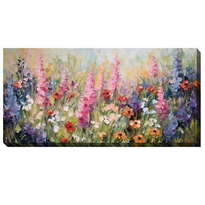 Floral Dream Outdoor Canvas Art Print