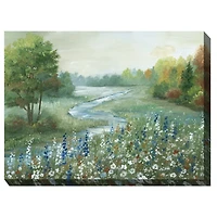 Pristine Pasture Outdoor Canvas Art Print