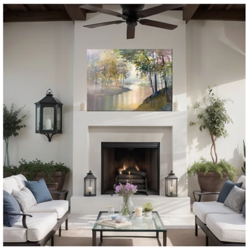 Dreamy Day Outdoor Canvas Art Print