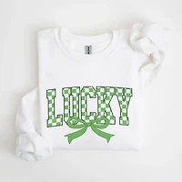 Large Lucky Bow Sweatshirt