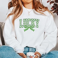 Medium Lucky Bow Sweatshirt
