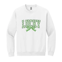 Medium Lucky Bow Sweatshirt