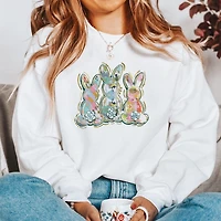 XLarge Painted Bunny Sweatshirt