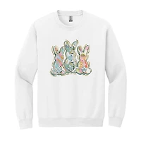 XLarge Painted Bunny Sweatshirt