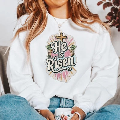 2XLarge He is Risen Sweatshirt