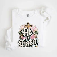 2XLarge He is Risen Sweatshirt