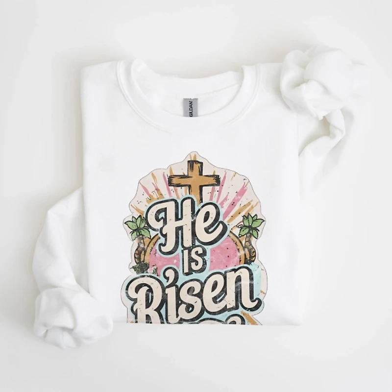 XLarge He is Risen Sweatshirt