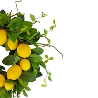 Lemons and Foliage Wreath