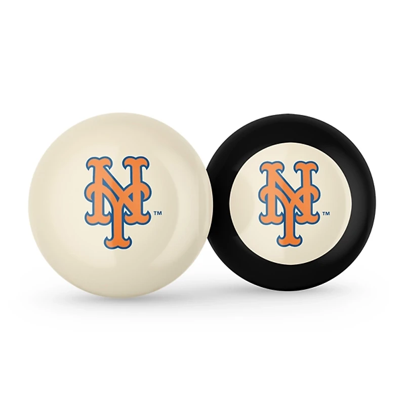 New York Mets Cue Ball & 8 Ball Gift Set