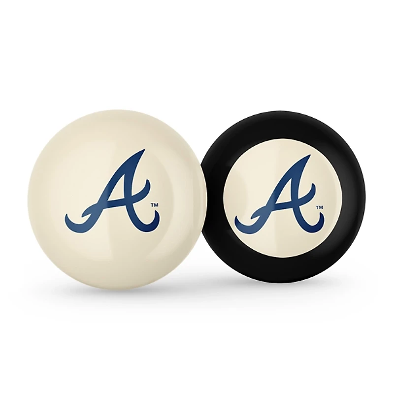 Atlanta Braves Cue Ball & 8 Ball Gift Set