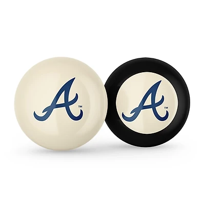 Atlanta Braves Cue Ball & 8 Ball Gift Set