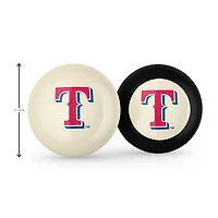 Texas Rangers Cue Ball & 8 Ball Gift Set
