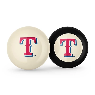 Texas Rangers Cue Ball & 8 Ball Gift Set