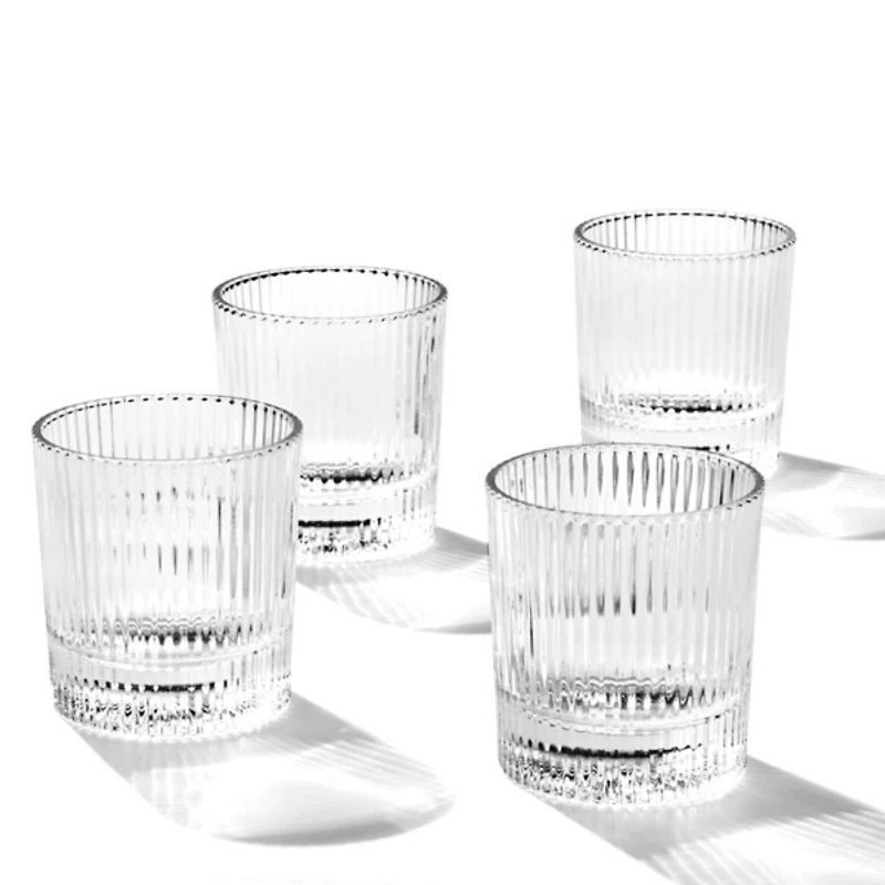Wallingford Double Old Fashioned Glasses, Set of 4