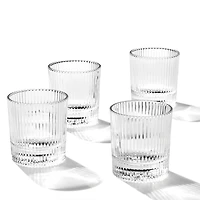 Wallingford Double Old Fashioned Glasses, Set of 4