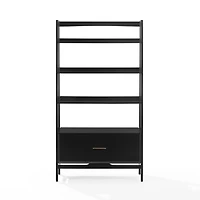 Large Black Landon Etegere Bookshelf