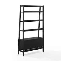Large Black Landon Etegere Bookshelf