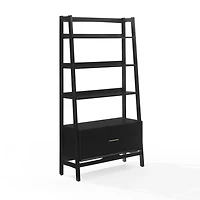 Large Black Landon Etegere Bookshelf