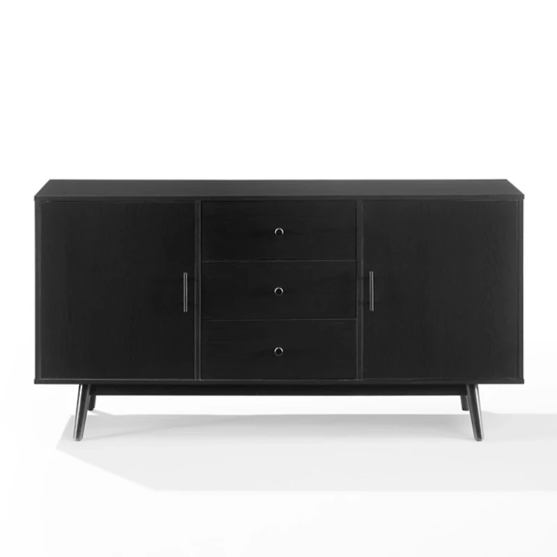 Black Mid-Century Modern Lucas Sideboard