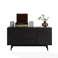 Black Mid-Century Modern Lucas Sideboard