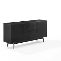 Black Mid-Century Modern Lucas Sideboard