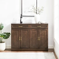 Dark Brown Wood Stanton Sideboard