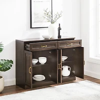 Dark Brown Wood Stanton Sideboard