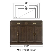 Dark Brown Wood Stanton Sideboard