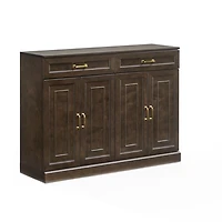 Dark Brown Wood Stanton Sideboard