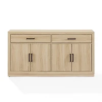 Whitewashed Natural Isla Sideboard