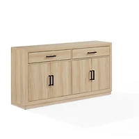 Whitewashed Natural Isla Sideboard