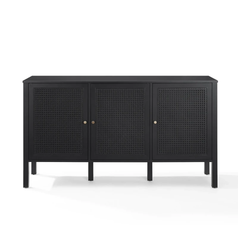 Black Modern Perry Cabinet