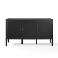 Black Modern Perry Cabinet