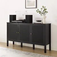 Black Modern Perry Cabinet