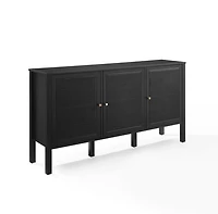 Black Modern Perry Cabinet