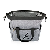 Gray Atlanta Braves Cooler Tote Bag