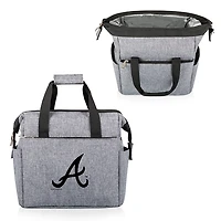 Gray Atlanta Braves Cooler Tote Bag