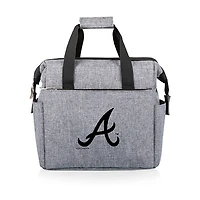 Gray Atlanta Braves Cooler Tote Bag