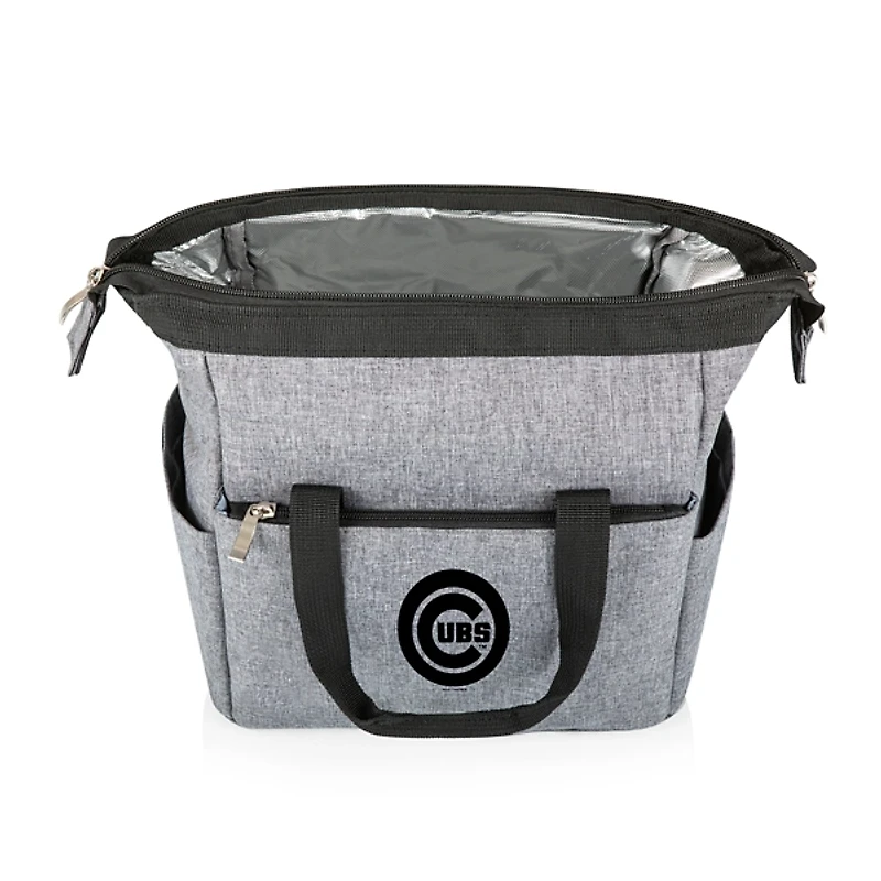 Gray Chicago Cubs Cooler Tote Bag