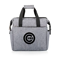 Gray Chicago Cubs Cooler Tote Bag