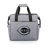Gray Cincinnati Reds Cooler Tote Bag